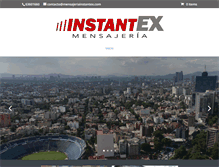 Tablet Screenshot of mensajeriainstantex.com